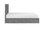 Кровать с матрасом Лаванда 160х200 (Светло-серый, велюр, без подъемного механизма) IMI lvnd-am160x200ssb фото 8