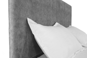 Кровать с матрасом Лаванда 160х200 (Светло-серый, велюр, без подъемного механизма) IMI lvnd-am160x200ssb фото 7