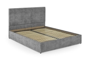 Кровать с матрасом Лаванда 160х200 (Светло-серый, велюр, без подъемного механизма) IMI lvnd-am160x200ssb фото 4